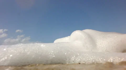Surf Washing in POV 스톡 동영상 34482045