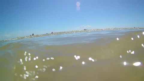 Surf Waters Edge-1 Stock Footage 93369994