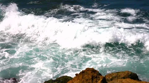 Surf wave Stock Footage 25719005