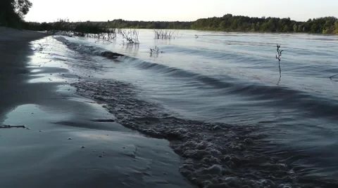 Surf wave Stock Footage 46214158