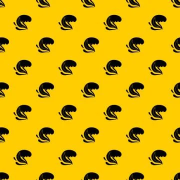 Surf wave pattern vector Illustrazione stock