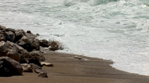 Surf waves Stock Footage 24233142