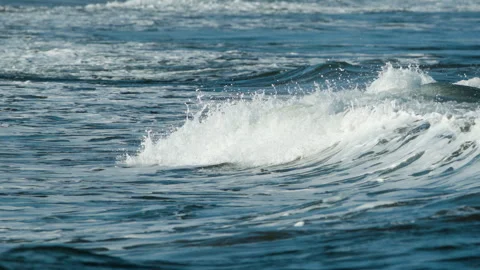 Surf Waves in Super Slow-motion. Vídeo Stock 249900181