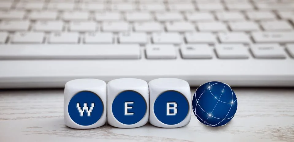 Surf on the web Stock Photos