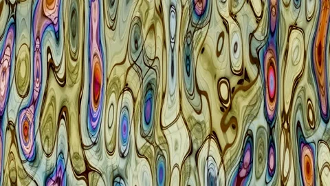 Surface abstract background. rainbow colors, pattern wave texture, 3d illus.. Stock Footage 286795936