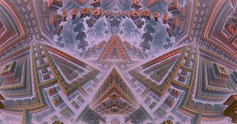 The surface of an alien planet 3d rendering Stock Illustration