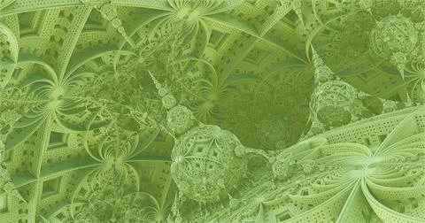 The surface of an alien planet 3d rendering Stock Illustration