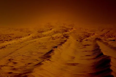 Surface of an alien world background Stock Photos
