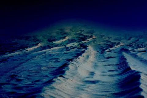 Surface of an alien world background Stock Photos