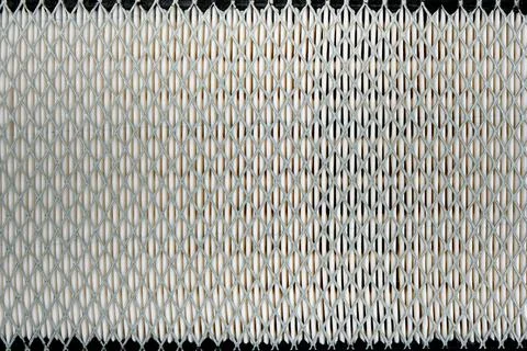 Surface and structure of the car intake air filter or conditioning system Foto stock