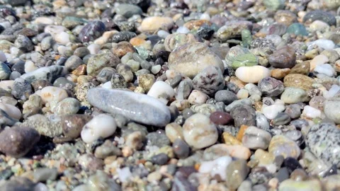 Surface and Texture of White Sand Beach During A Hot Summer day - Beach Footage Stock Footage 272299930