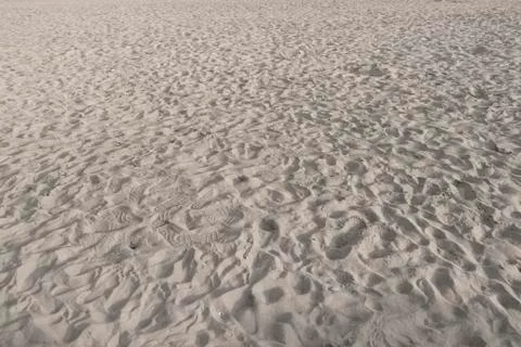 The surface of the beach sand Stock Photos