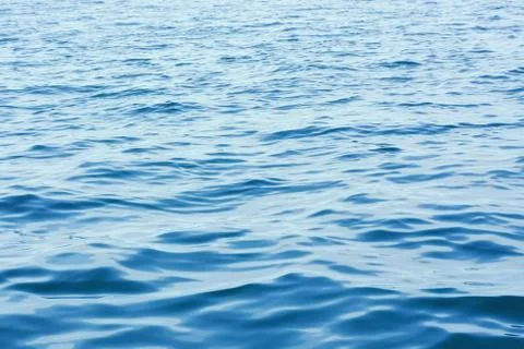 Surface of blue sea. Stock Photos