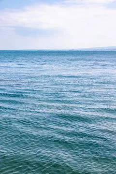 Surface of blue water of Lake Sevan, Armenia Stock Photos
