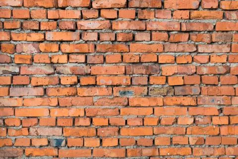 The surface of brick walll texture background Stock Photos