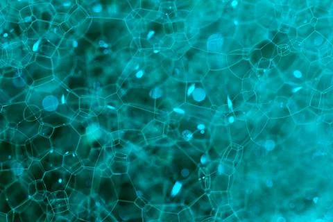 The surface of the bubble - macro photo Stock Photos