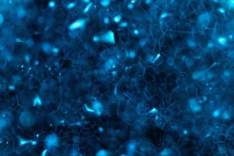 The surface of the bubble - macro photo Stock Photos