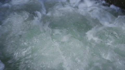 The surface of bubbling water. Stock Footage 170260274