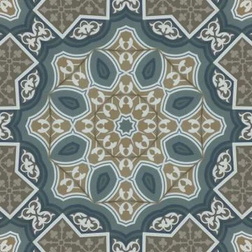 Surface ceramic for background,Texture of ceramic tiles in oriental turkish s Stock Photos