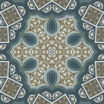 Surface ceramic for background,Texture of ceramic tiles in oriental turkish s Stock Photos