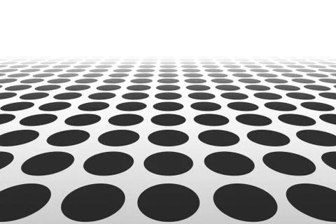 Surface with circles. Stock Illustration