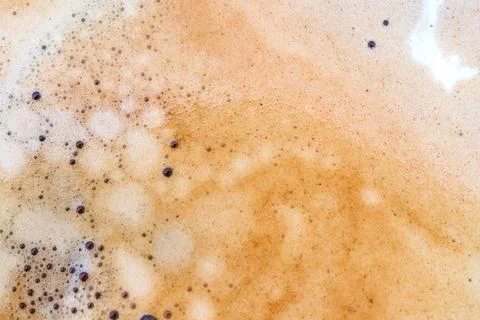 The surface of coffee foam Stock Photos