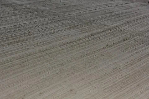 Surface on concrete road under construction. Stock Photos