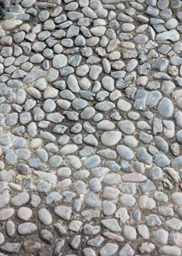 Surface of corridor stone in the garden. Foto stock