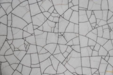 Surface cracked tile pattern for a backdrop Stock Photos