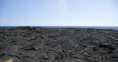 Surface of crust formation at the lava field 動画素材 93605220