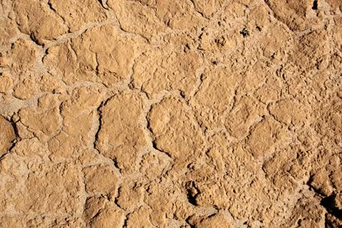 Surface of dry clay Foto stock