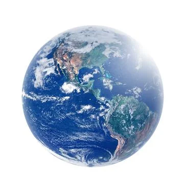 Surface of Earth planet in deep space. star and galaxy planet in outer spac.. Stockfoto's