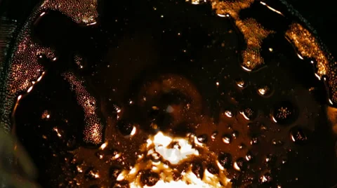 Surface Of Engine Oil Stock-Footage 36545489