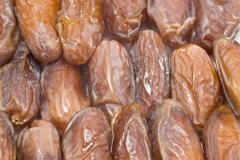 Surface full of dates. Stock Photos