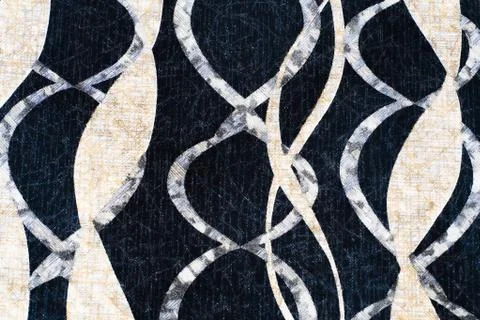 Surface of Geometry Modern Repeat Pattern with Textures 스톡 사진