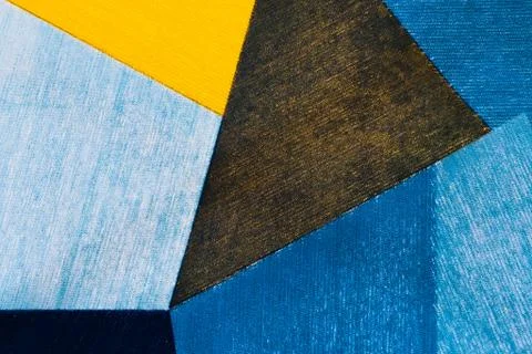 The Surface of Geometry Modern Repeat Pattern with Textures 스톡 사진