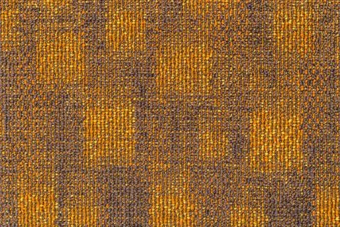 Surface of the grayish orange carpet. Stock Photos