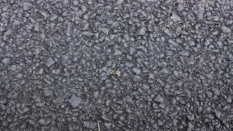 Surface grunge rough of asphalt, Seamless tarmac dark grey grainy road, Tex.. Stock Photos