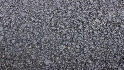 Surface grunge rough of asphalt, Seamless tarmac dark grey grainy road, Tex.. Stock Photos