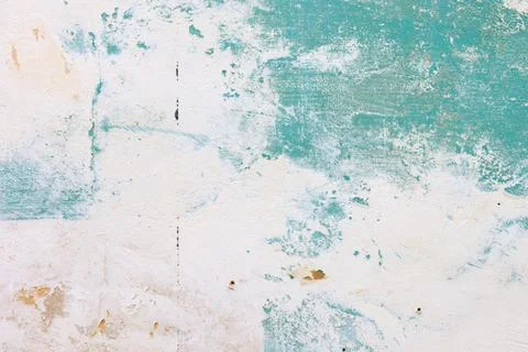 Surface grunge texture of damaged cracked plastered paint wall Stock Photos