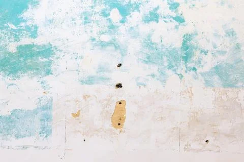 Surface grunge texture of damaged cracked plastered paint wall Stock Photos