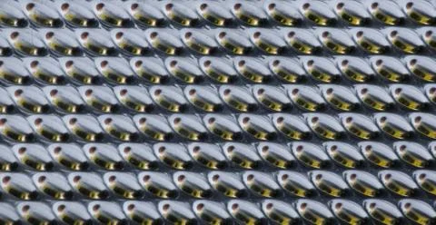 Surface of the iron is not smooth. Fotos Stock