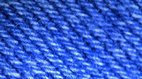 Surface of a Jeans - Macro video Stock Footage 125549092