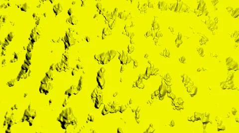 The surface is made of yellow gold with sharp indentations and damages.  Stock Illustration