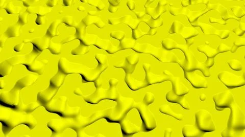The surface is made of yellow gold with smooth depressions and damages.  Stock Illustration