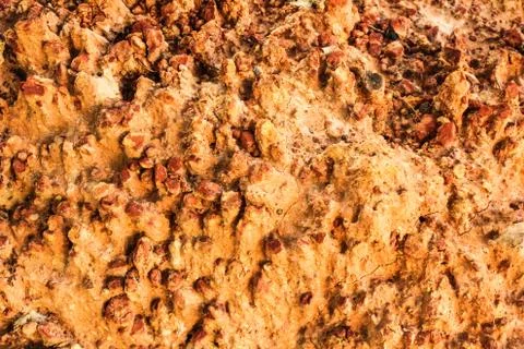 Surface of the marble same stone as wall in mountain Stock Photos