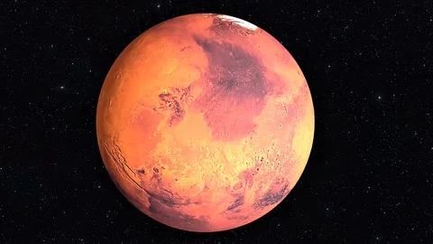 Surface of Mars planet Stock Footage 320366150
