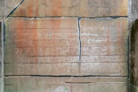 Surface material texture of weathered concrete damaged Stock Photos