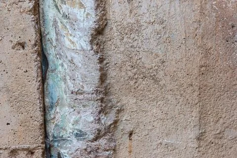 Surface material texture of weathered concrete damaged Stock Photos