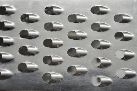 The surface of metal grater for background Stockfoto's